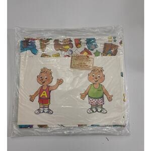 Vintage 1985 Current - The Chipmunks Paper Playmates Gift Wrap Wrapping Paper